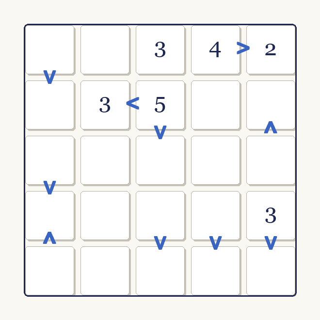 How I Discovered Futoshiki Puzzles and Got Completely Hooked cover