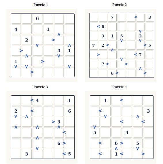 500 Large Print Futoshiki Puzzles for Seniors: Keep Your Mind Sharp & Engaged preview