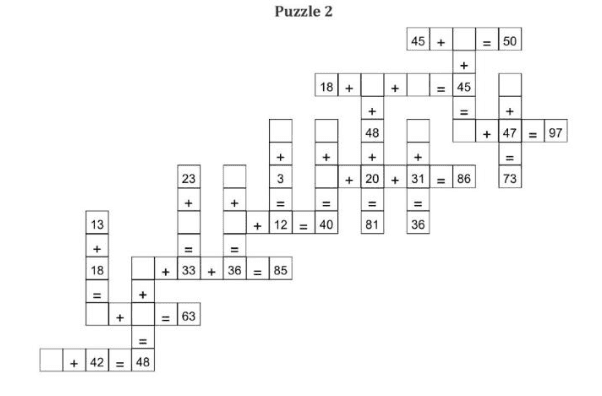 CrossMath Focused Vol. 1: Addition Puzzles for Kids preview