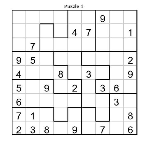 Travel Sudoku Puzzle Journal: Jigsaw Edition preview